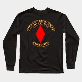 5th Infantry Division - Red Devils Long Sleeve T-Shirt